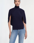 Jeannie Turtleneck Cape Tank