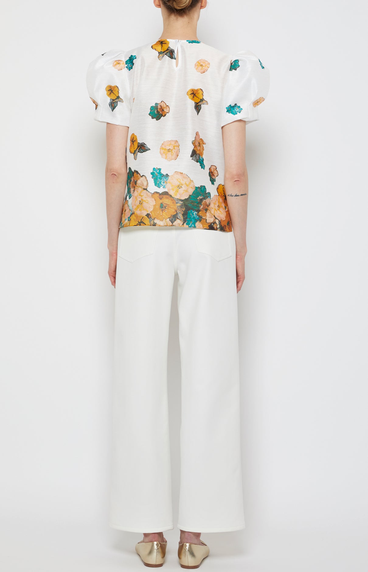 PUFF SHORT SLV RELAX FIT TOP