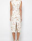 SLEEVELESS CREWNECK SHEATH