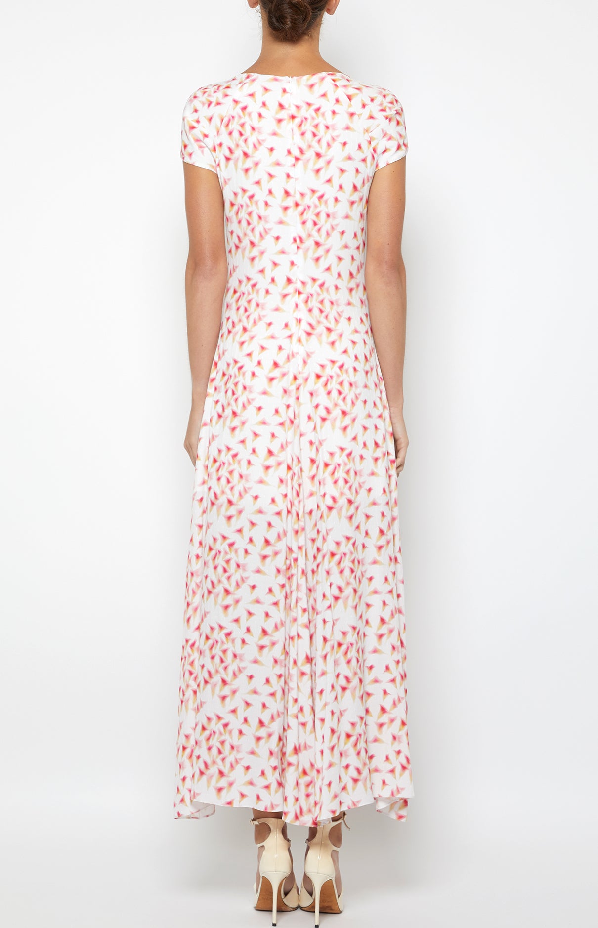 TWIST CAP SLEEVE DRESS