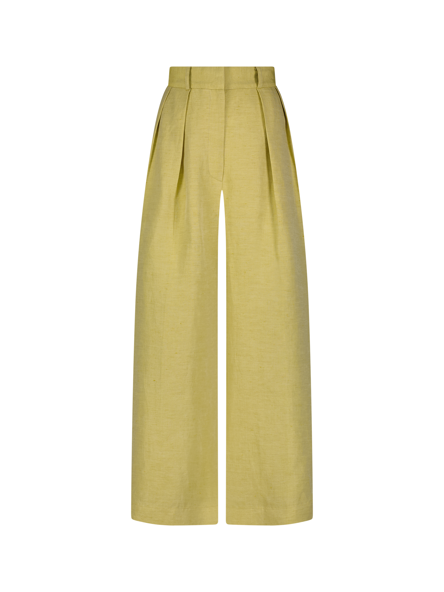 Cropped Pleated Pant