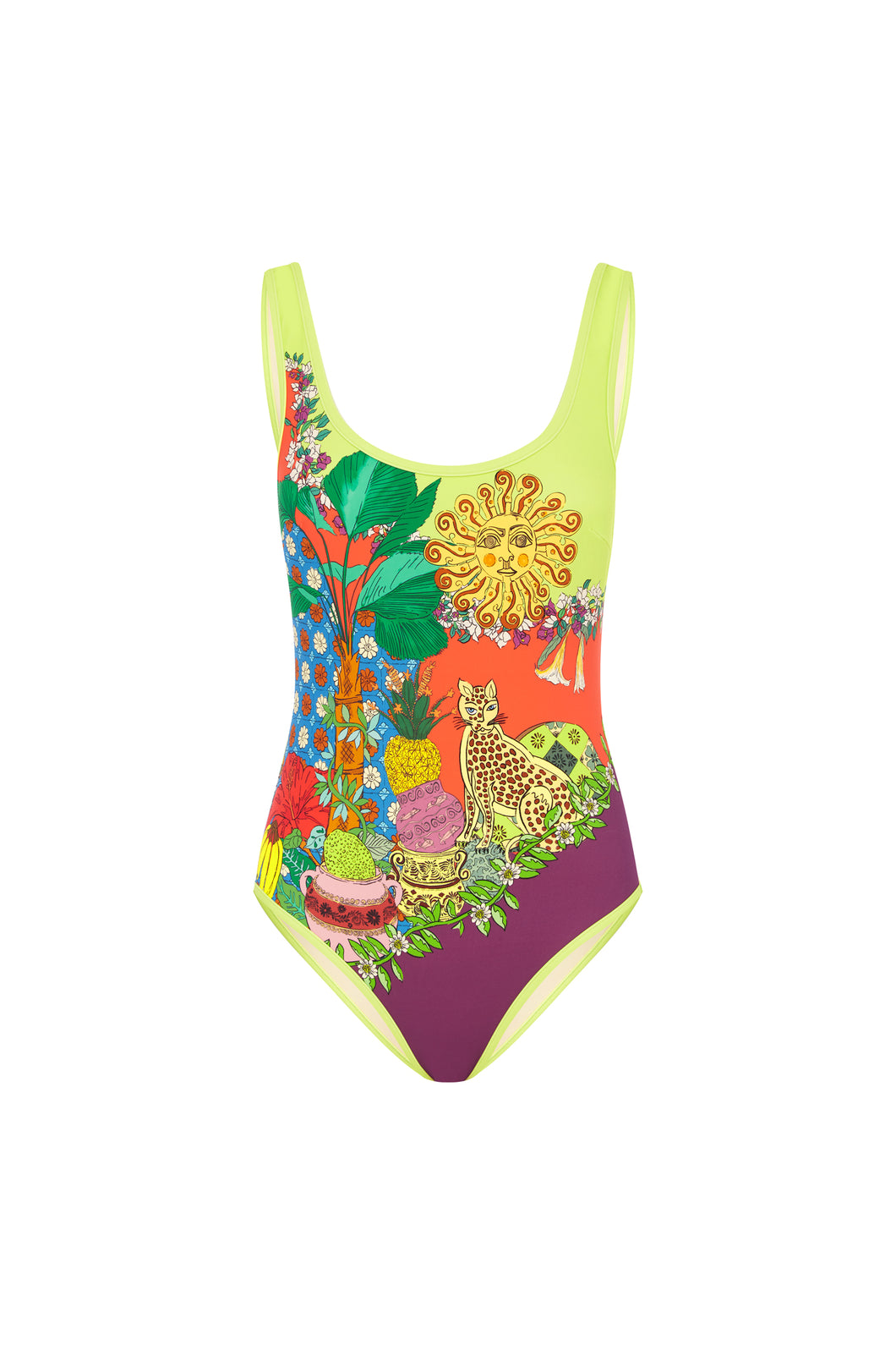 Tiger Belted One Piece