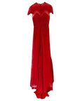 Dante Silk Georgett Demi Gown