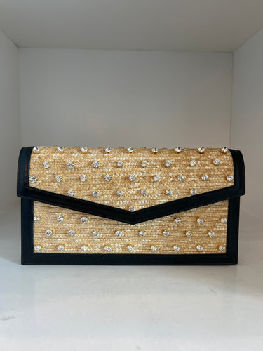 Crystal Black Clutch