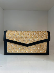 Crystal Black Clutch