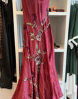 Marsala Corset Dress