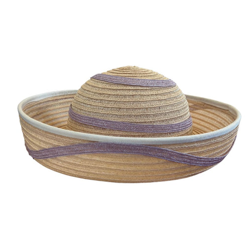 STRAW FELT HAT