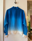 Rosario Top Blue Dip Dye