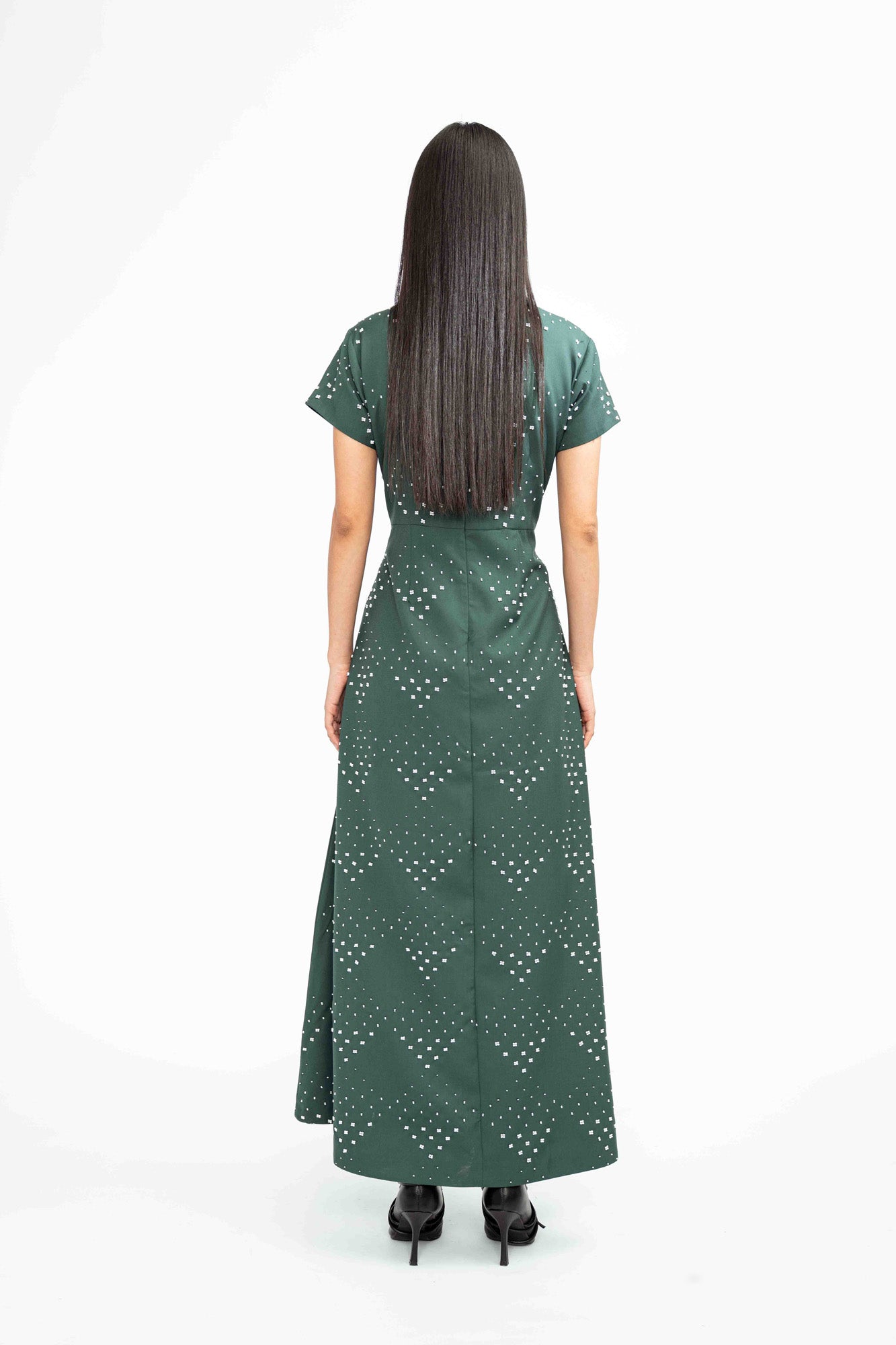 Emerald Spark Dress