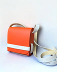 Orange & White Zouzou Bag