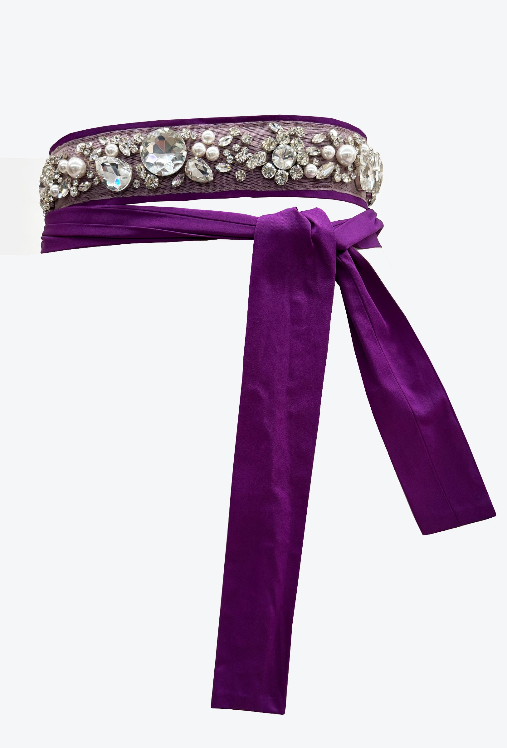 tape with glass stones