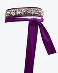 tape with glass stones