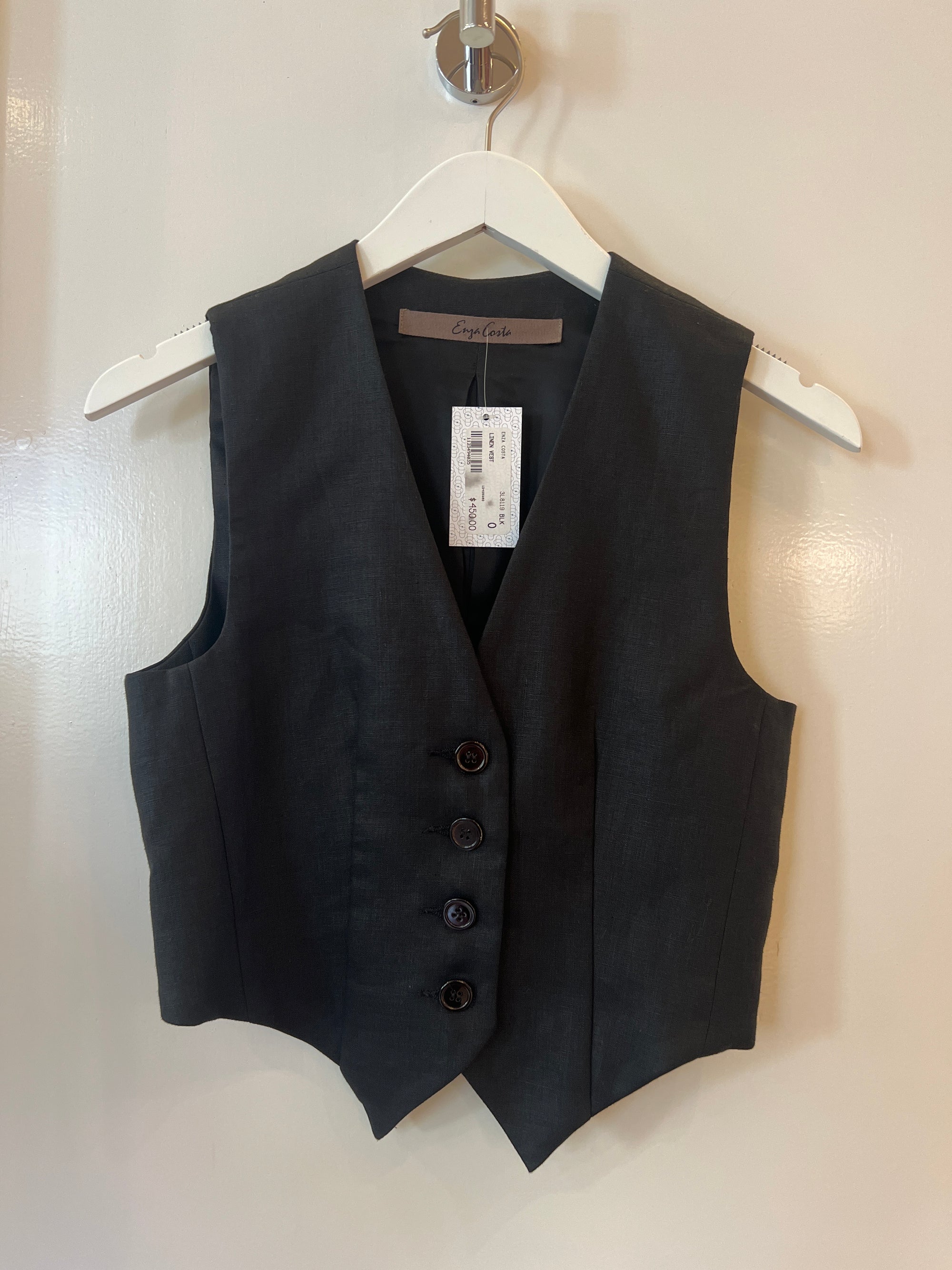 Linen Vest