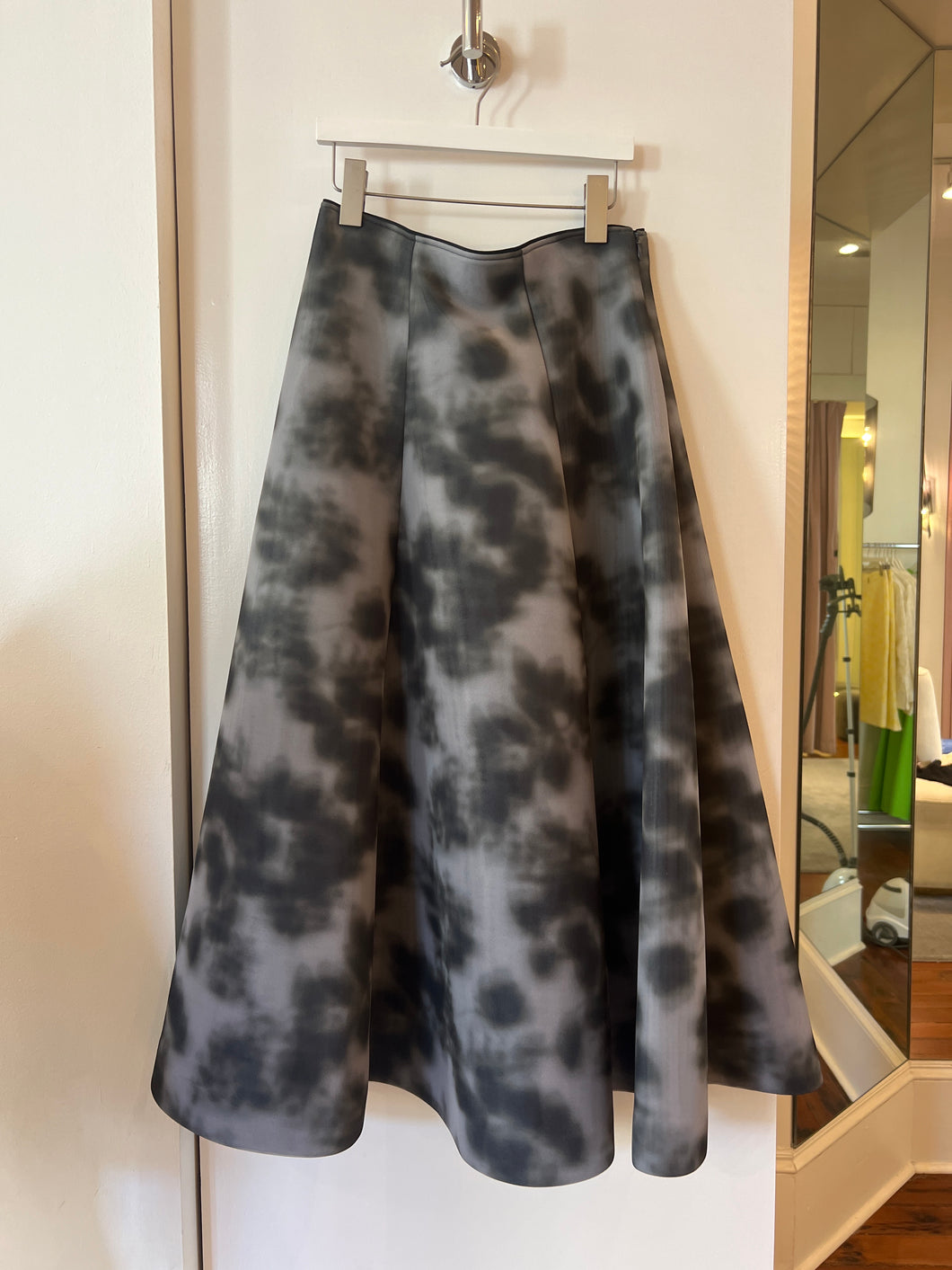 Printed Light Scuba Skirt