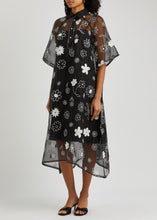 Load image into Gallery viewer, Embroidered Organza Dress