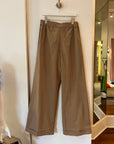 Camel Pants - Vestibilita A Gamba Larga