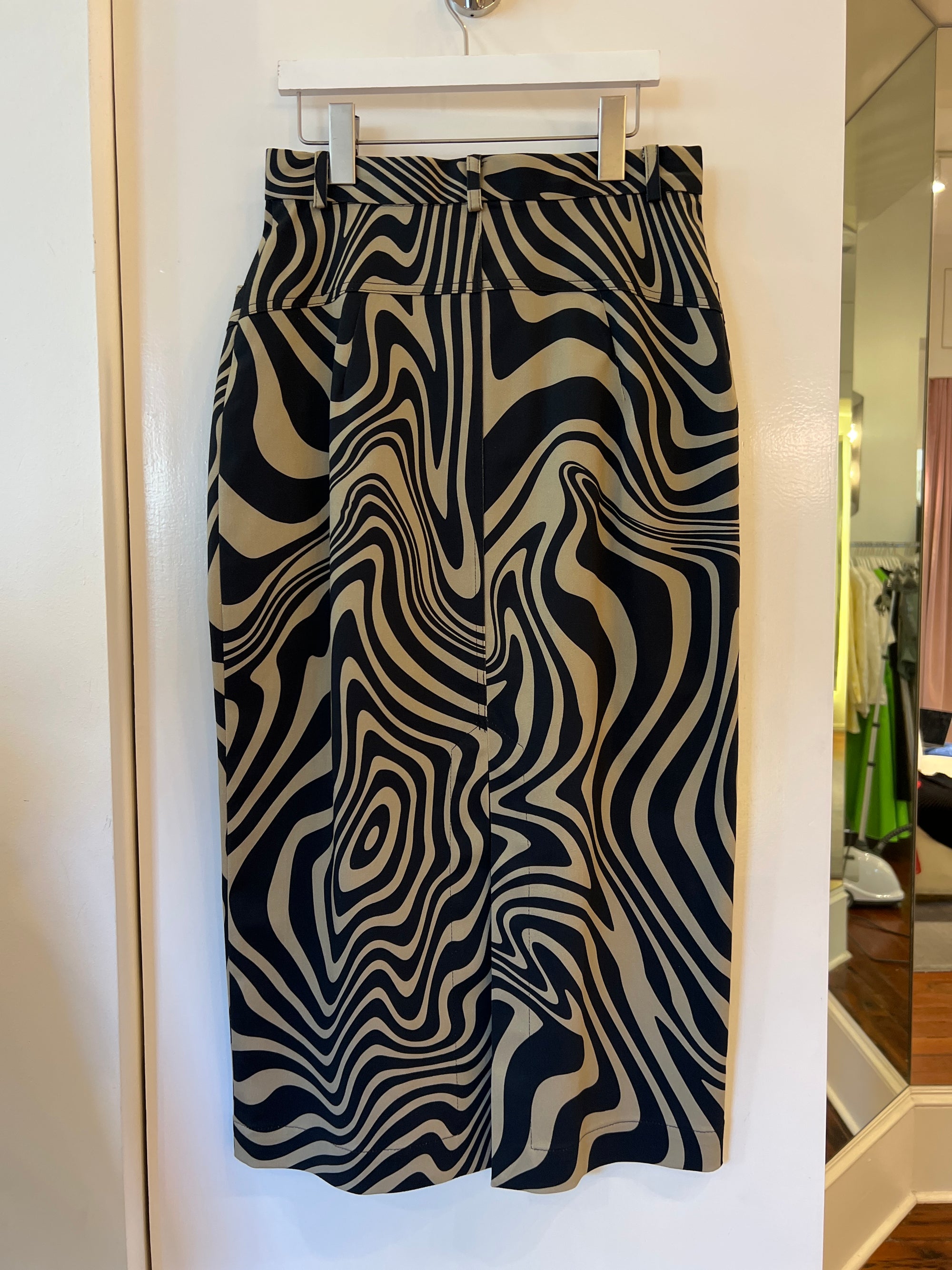 Pencil Midi Skirt