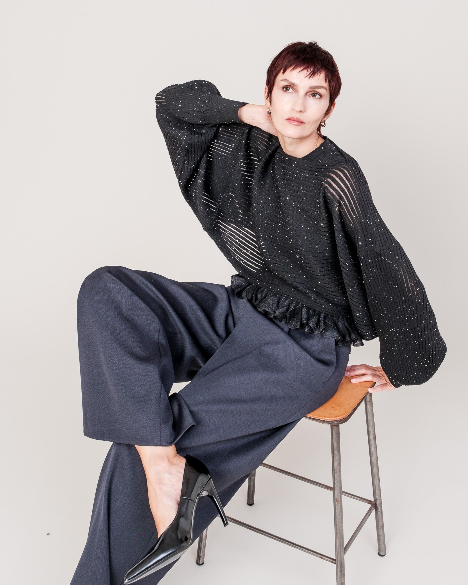 SARTI WOOL PANTS