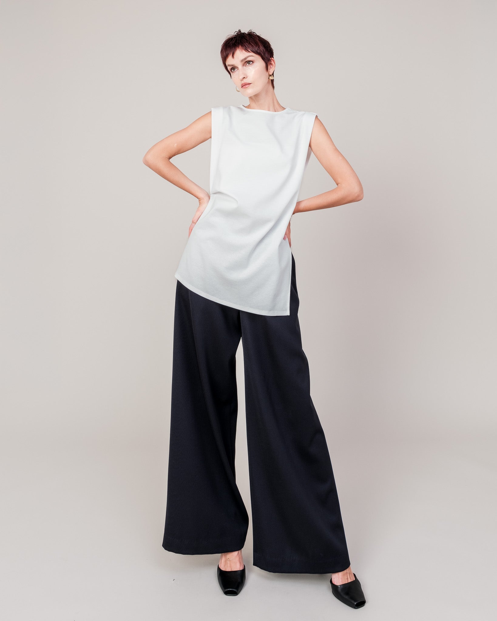 SARTI WOOL PANTS