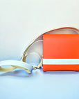Orange & White Zouzou Bag