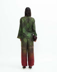 Plaid Ombre Pants
