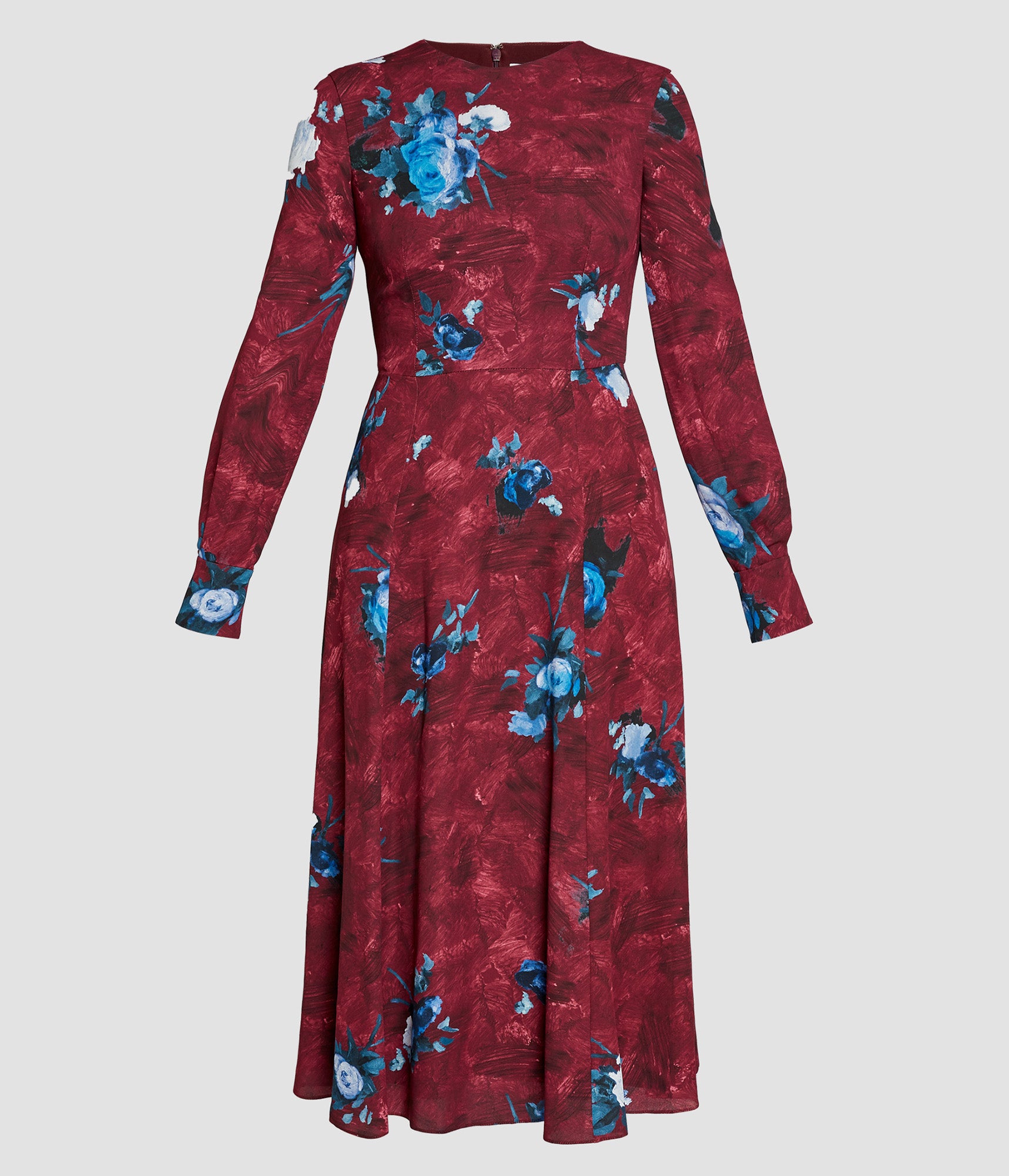 LONG SLEEVE MIDI DRESS