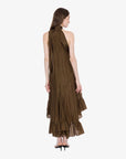 Washed Habotai Silk Dress