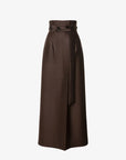 Embroidered Wool & Silk Skirt