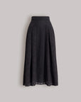 Graded Broderie Skirt
