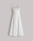 Sangallo Lace Summer Dress