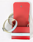 Red & White Zouzou Bag