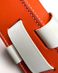 Orange & White Zouzou Bag