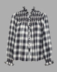 Milvia Long-Sleeve Blouse
