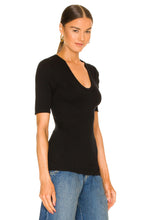 Load image into Gallery viewer, Stretch Silk Knit Half Sleeveu