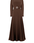 JETE CROP SLV DRESS