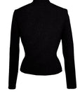 High Neck Fitted Top