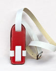 Red & White Zouzou Bag