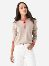 Load image into Gallery viewer, Rainbow Henley Sweater