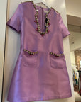Elara Crystal Mini Dress