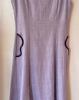 Swirly Slvless Dress