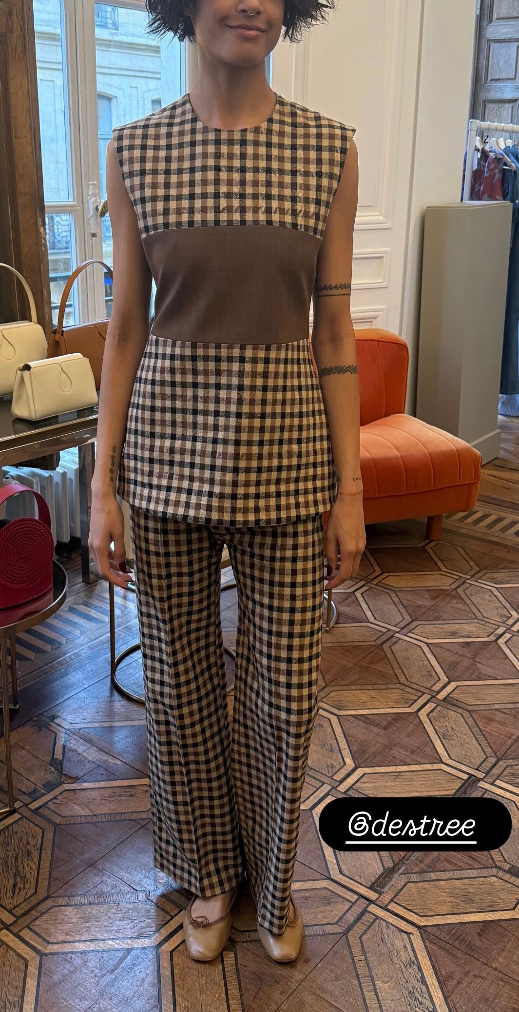 Yoshitomo Checker Pants