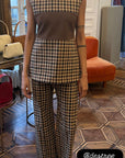 Yoshitomo Checker Pants