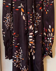 Sashi print long sleeve dress