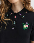 Knitted Button Polo