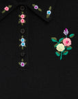 Knitted Button Polo