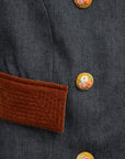 Woven Claudi Jean Jacket