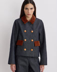 Woven Claudi Jean Jacket