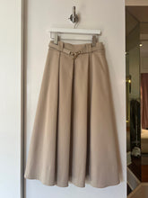 Load image into Gallery viewer, Flared Skirt In Gabardine