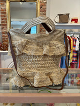 Load image into Gallery viewer, Ruffle Bag W Leather Strap