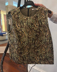 Paisley waves top